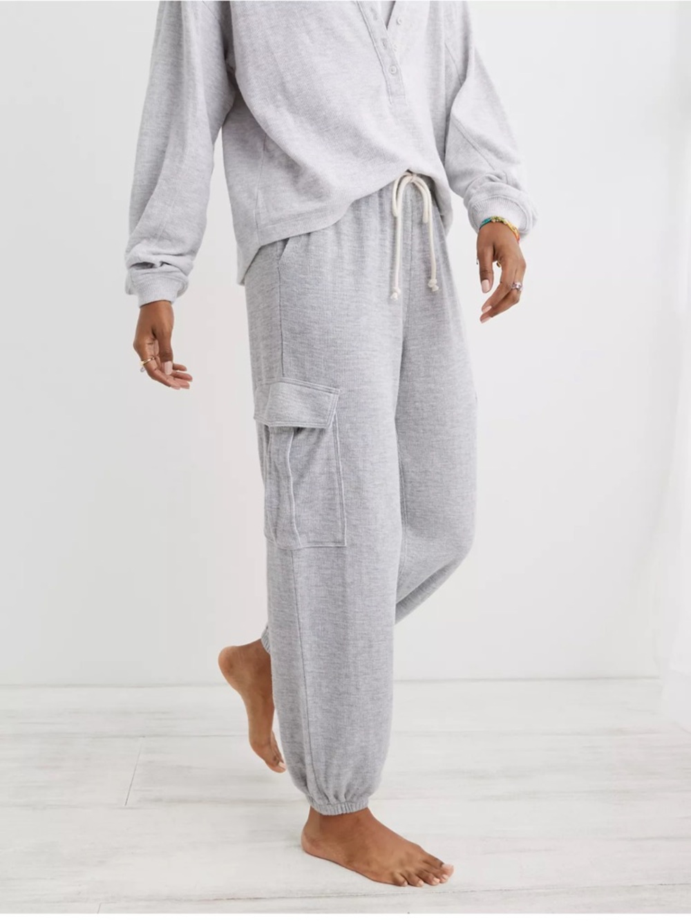 Aerie Cargo Sweatpants